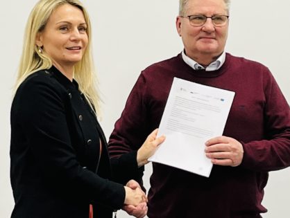 PODPISANIE UMOWY NA WYKONANIE ROBÓT BUDOWLANYCH